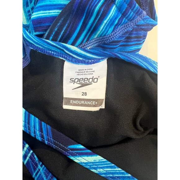 Speedo Women's TURBO STROKE One Piece Swimsuit 28 - Picture 8 of 9